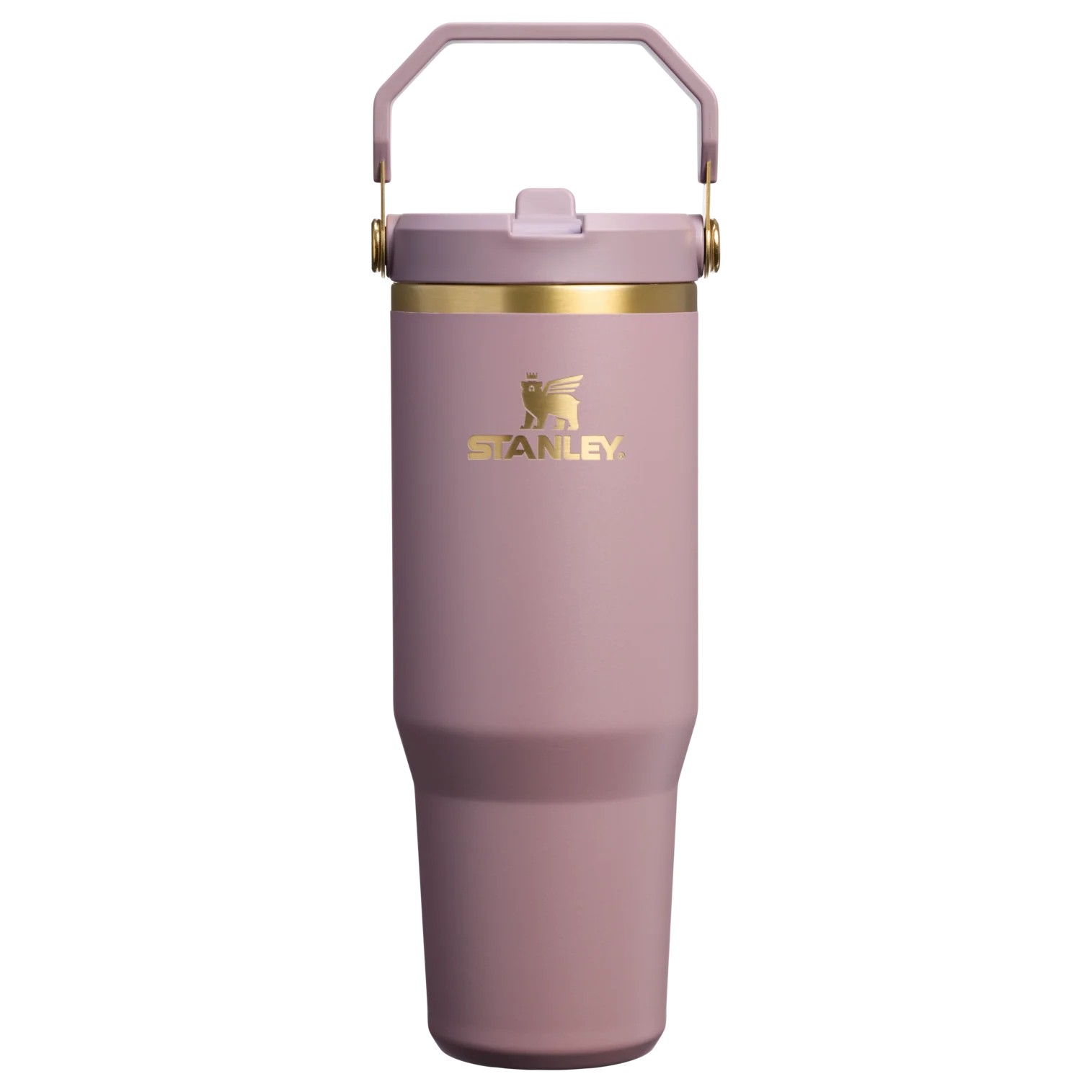 Termo Vaso Stanley Tumbler Ice Flow 887 Ml Dorado - Imagen 4
