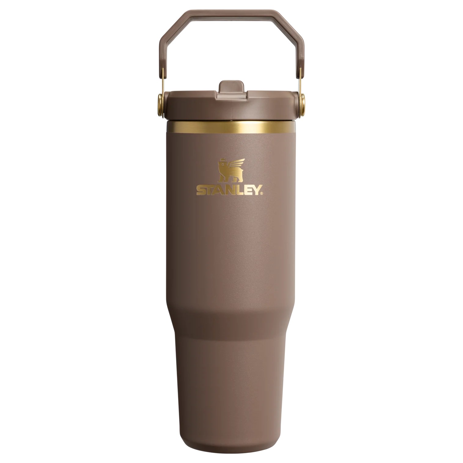 Termo Vaso Stanley Tumbler Ice Flow 887 Ml Dorado - Imagen 2
