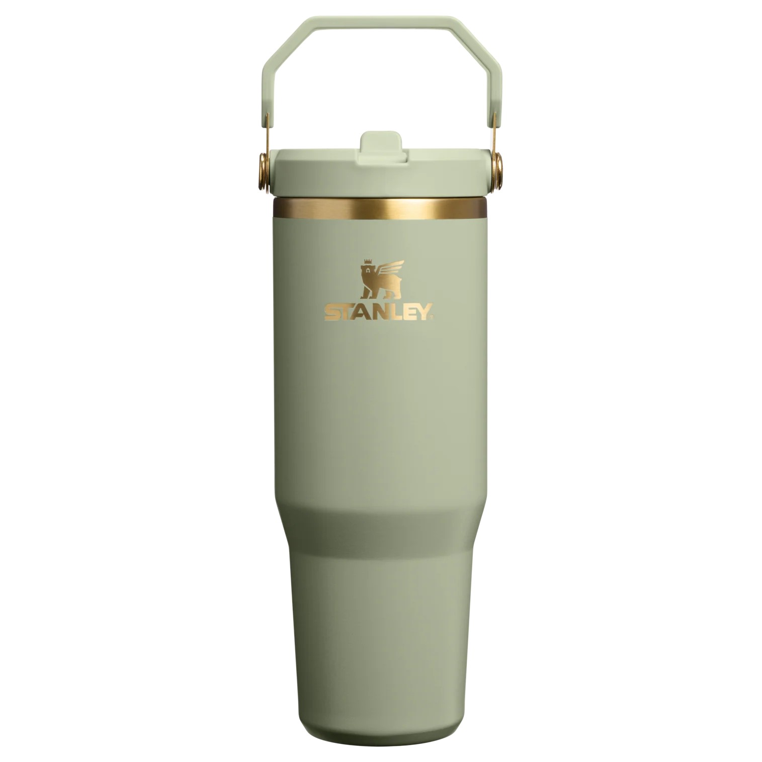 Termo Vaso Stanley Tumbler Ice Flow 887 Ml Dorado - Imagen 3