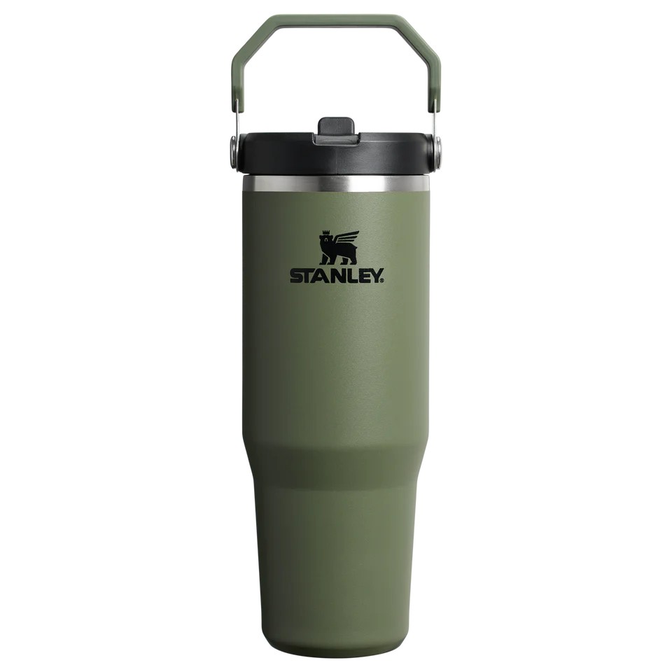 Termo Vaso Stanley Tumbler Ice Flow 887 Ml Dorado - Imagen 10