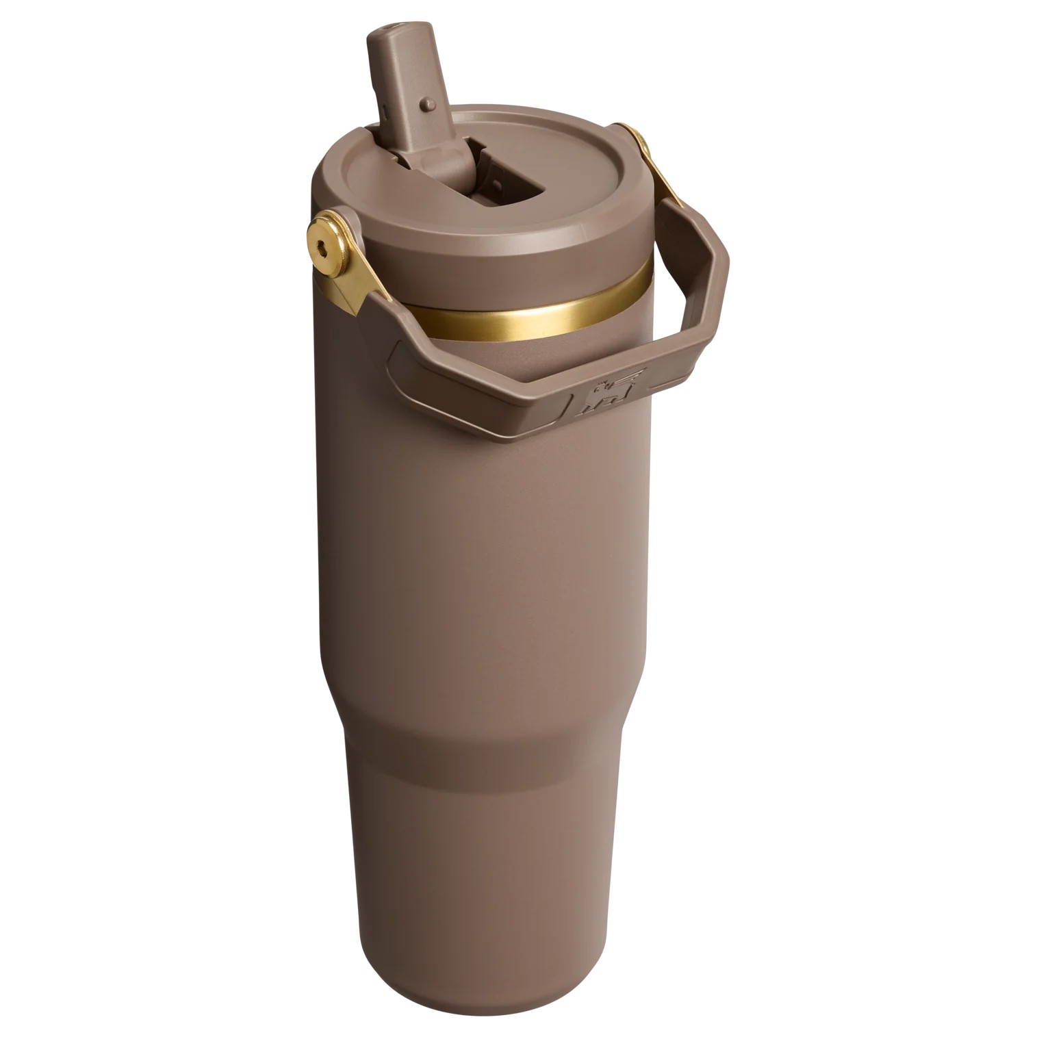 Termo Vaso Stanley Tumbler Ice Flow 887 Ml Dorado - Imagen 5