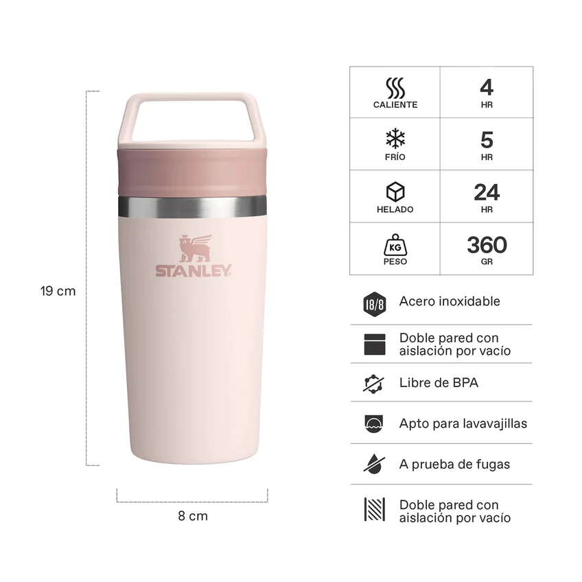 Vaso Stanley Cafe To Go 354 Ml 12 Oz - Imagen 6